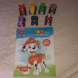 Nickelodeon Paw Patrol Paint with Water Set - Colorful Vehicles